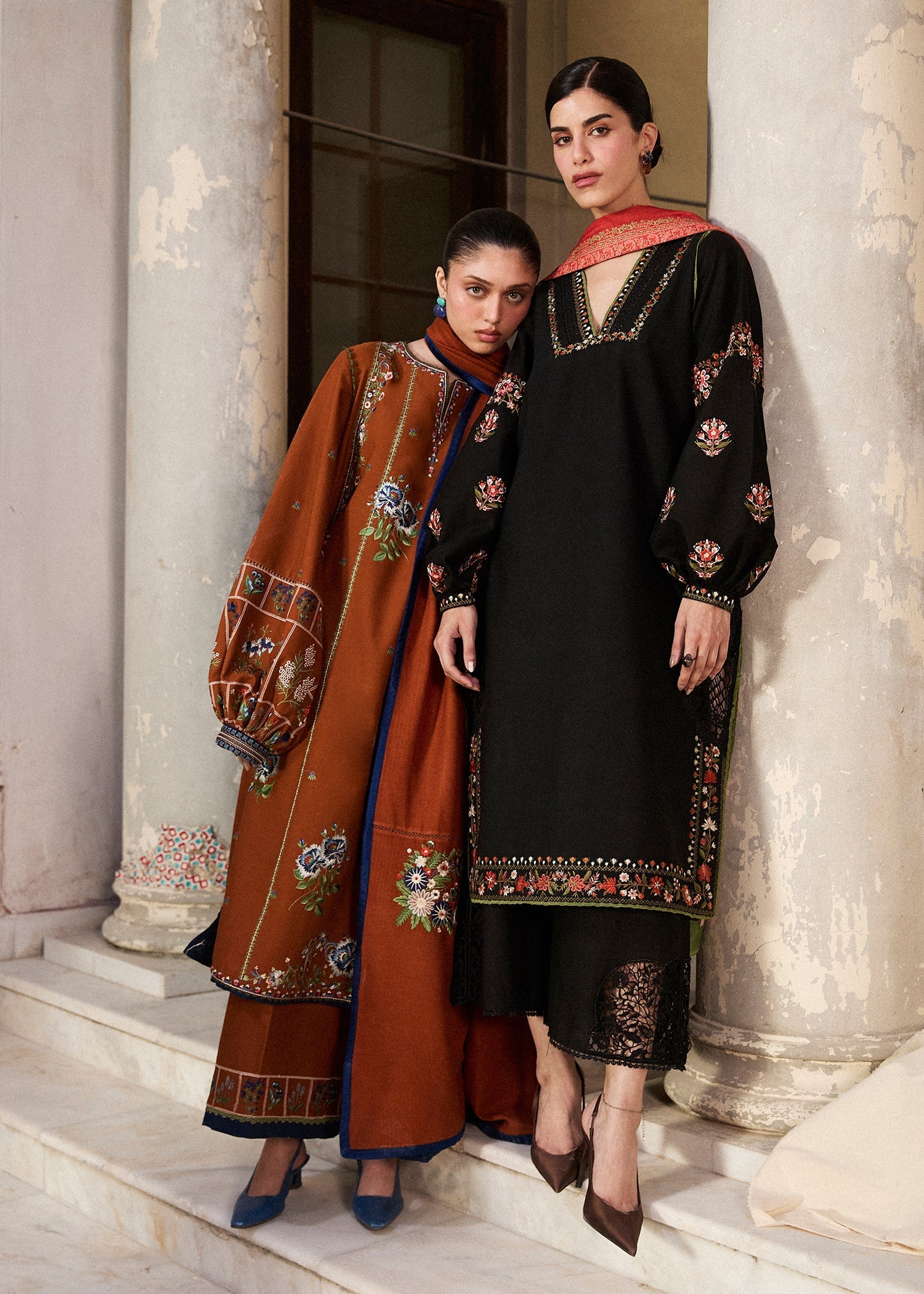 Hussain Rehar | Khaddar Pret 25 | SIYAH - Official Hussain Rehar stockist in UK - Sakeena London