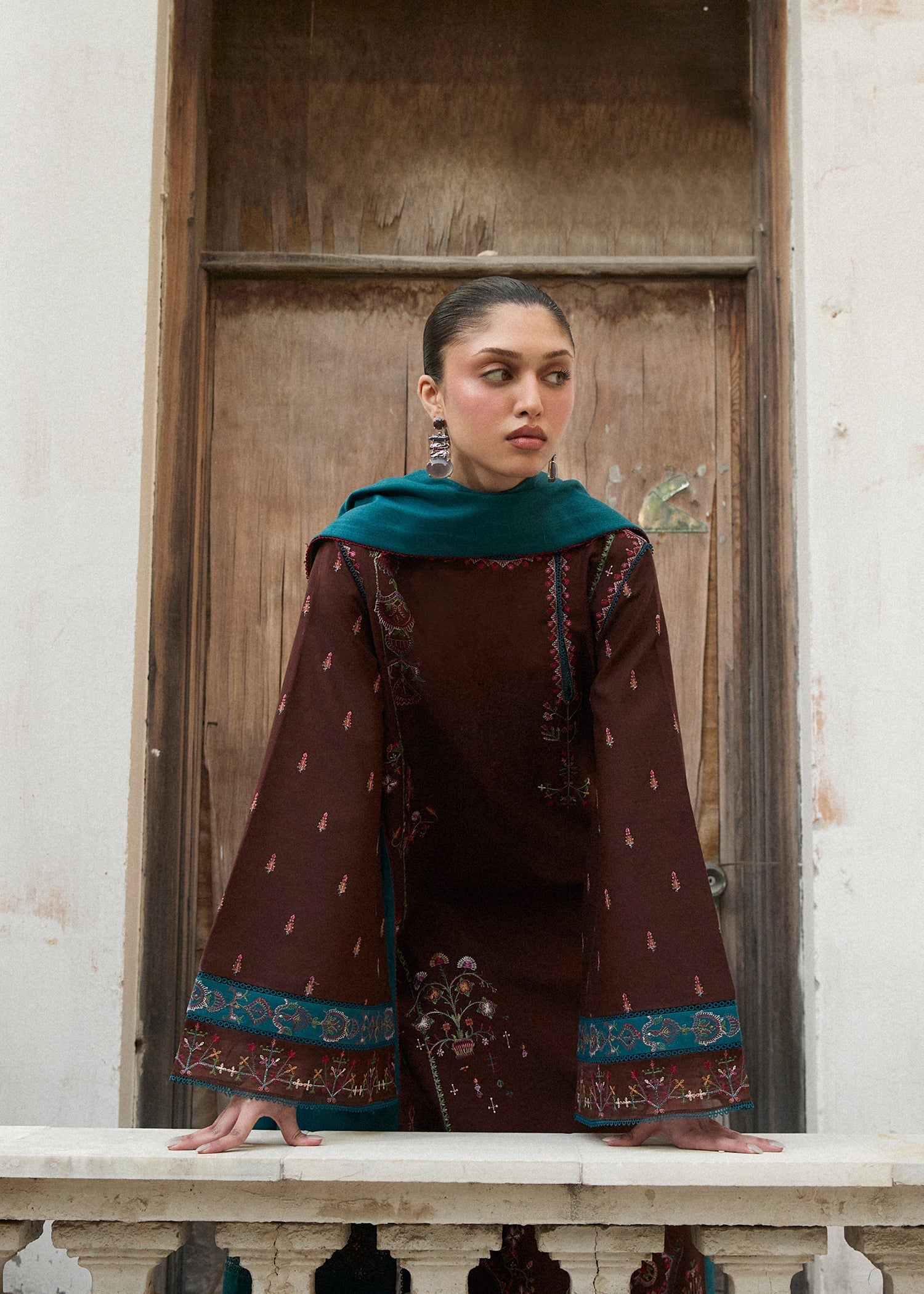 Hussain Rehar | Khaddar Pret 25 | MOCHA - Official Hussain Rehar stockist in UK - Sakeena London