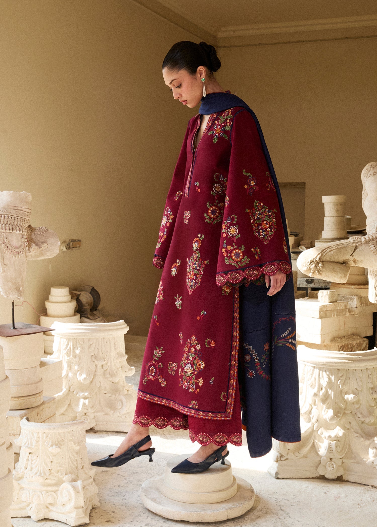 Hussain Rehar | Khaddar Pret 25 | GULNAR - Official Hussain Rehar stockist in UK - Sakeena London