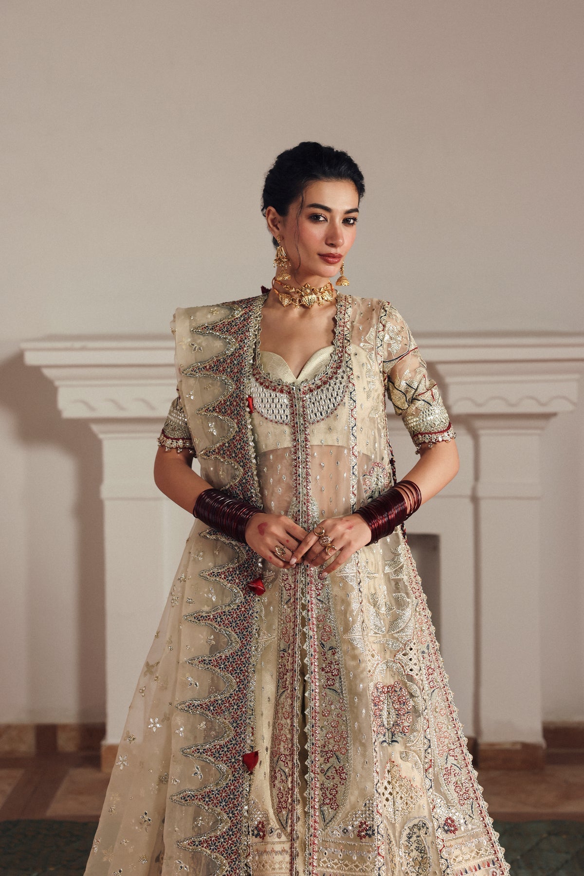Afrozeh | Shehnai Wedding Formals 25 | Shahnaz - Official Afrozeh stockist in UK - Sakeena London