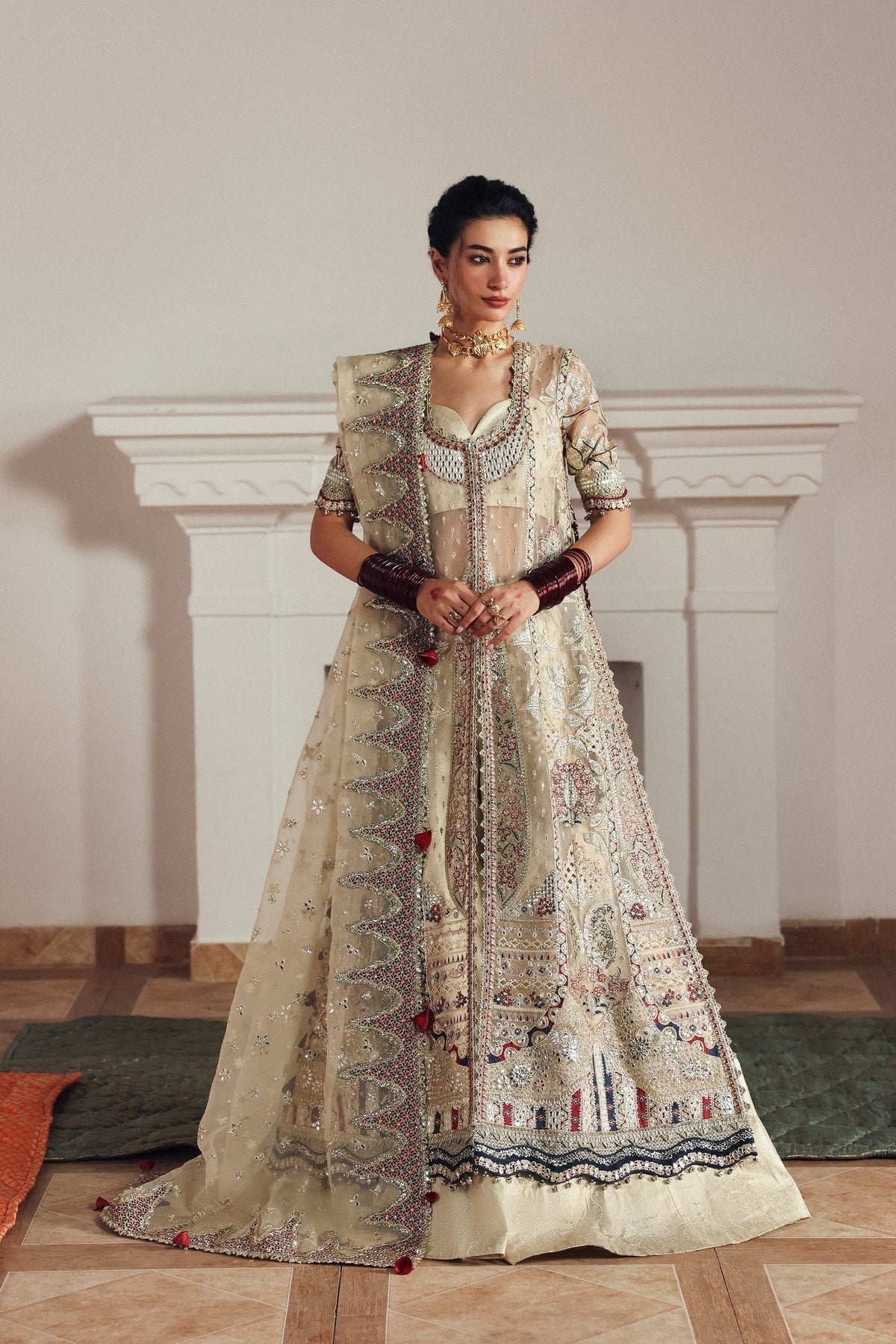 Afrozeh | Shehnai Wedding Formals 25 | Shahnaz - Official Afrozeh stockist in UK - Sakeena London