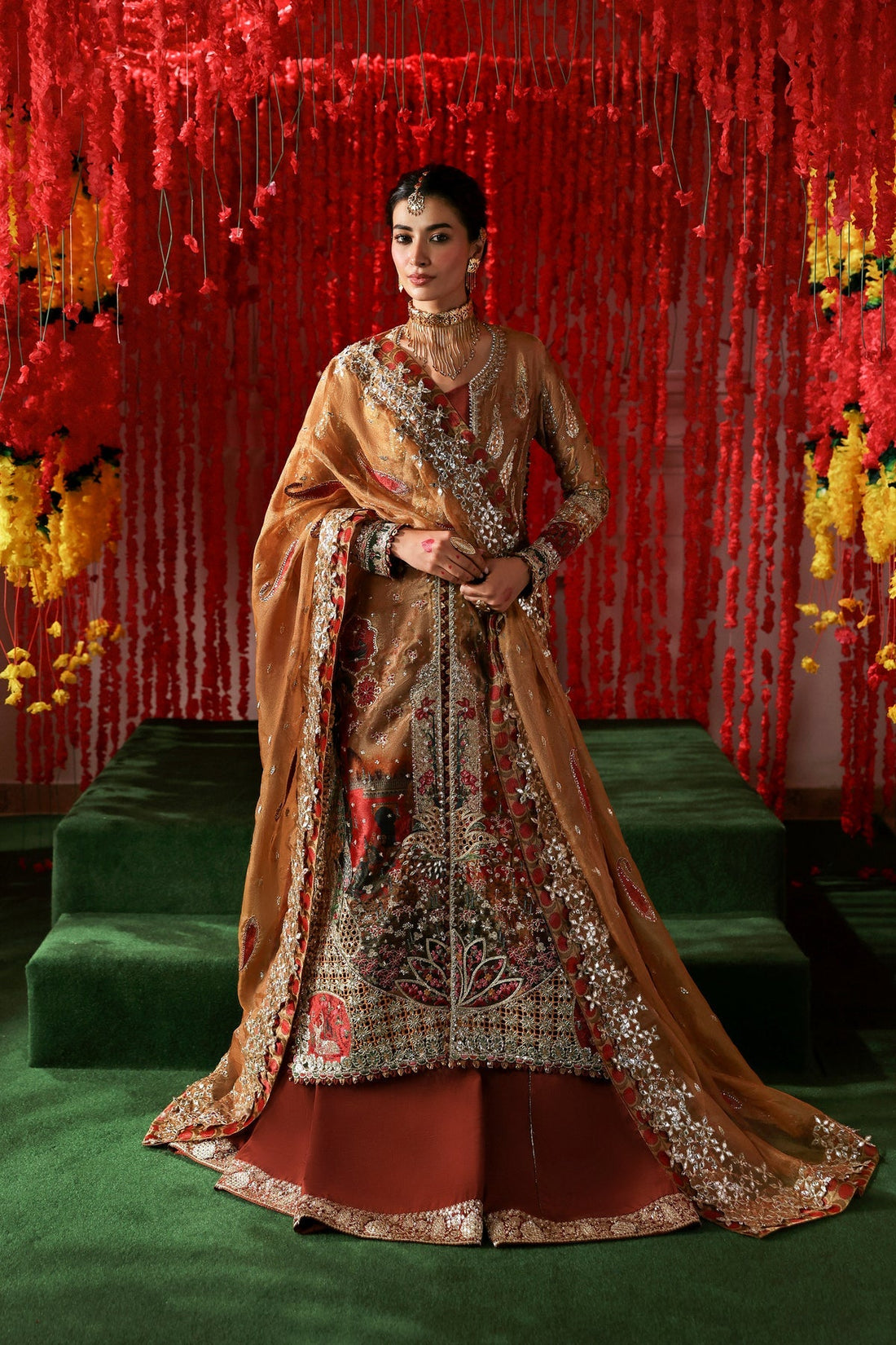 Afrozeh | Shehnai Wedding Formals 25 | Poshna - Official Afrozeh stockist in UK - Sakeena London