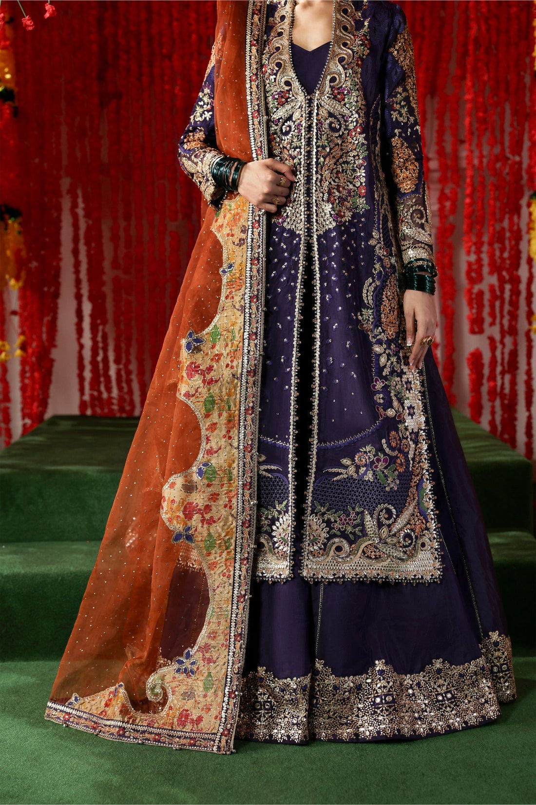 Afrozeh | Shehnai Wedding Formals 25 | Gulnaar - Official Afrozeh stockist in UK - Sakeena London