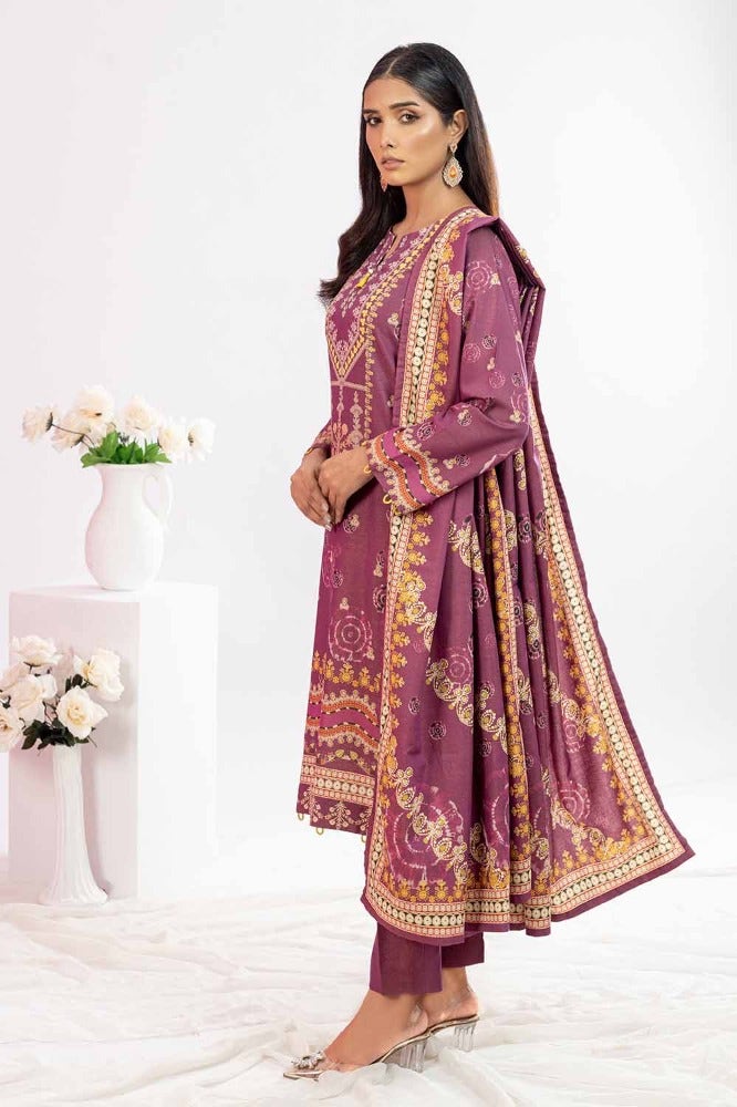 Gul Ahmed | Winter Collection 24 | Suit WNS-32213 B - Official Gul Ahmed stockist in UK - Sakeena London