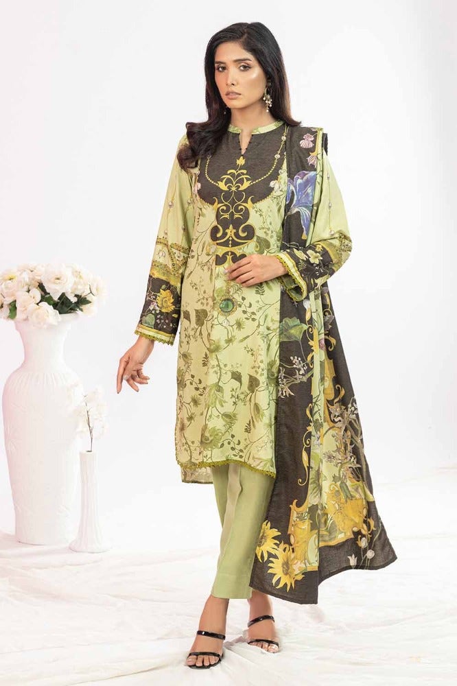 Gul Ahmed | Winter Collection 24 | Suit WNS-32269 B - Official Gul Ahmed stockist in UK - Sakeena London
