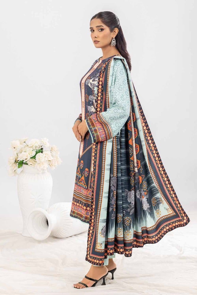 Gul Ahmed | Winter Collection 24 | Suit WNS-32209 B - Official Gul Ahmed stockist in UK - Sakeena London