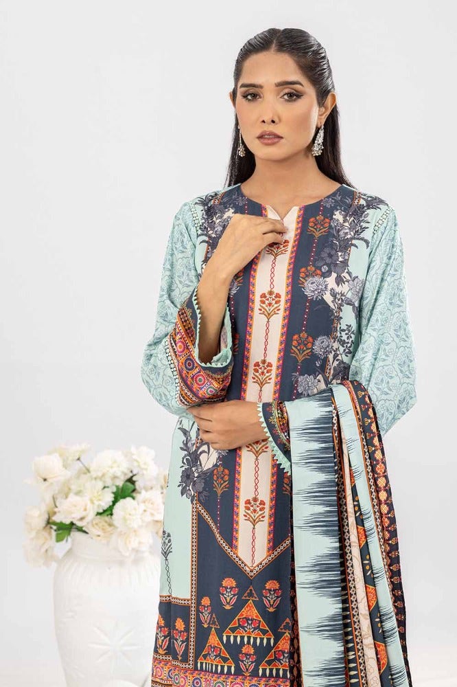 Gul Ahmed | Winter Collection 24 | Suit WNS-32209 B - Official Gul Ahmed stockist in UK - Sakeena London