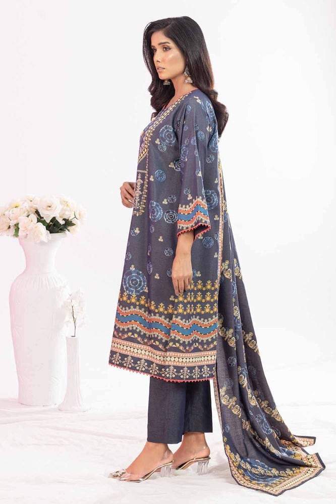 Gul Ahmed | Winter Collection 24 | Suit WNS-32213 A - Official Gul Ahmed stockist in UK - Sakeena London