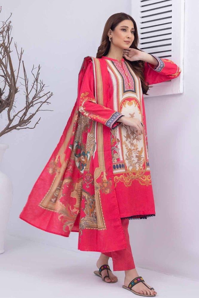 Gul Ahmed | Winter Collection 24 | Suit WNS-32233 A - Official Gul Ahmed stockist in UK - Sakeena London