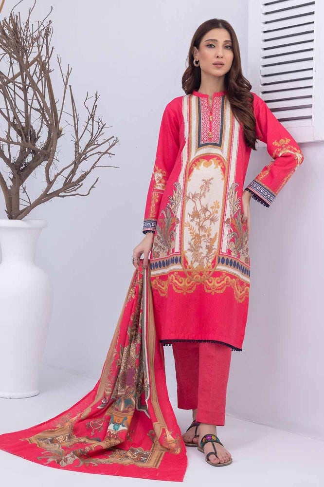 Gul Ahmed | Winter Collection 24 | Suit WNS-32233 A - Official Gul Ahmed stockist in UK - Sakeena London