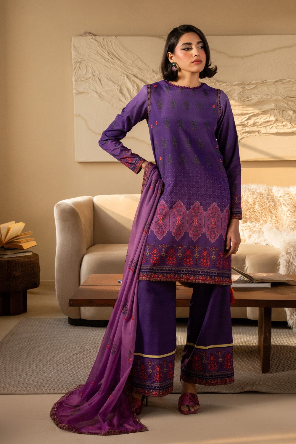 Maryum N Maria | Nazm Collection | WILLOW - MS50470 - Official Maryum N Maria stockist in UK - Sakeena London