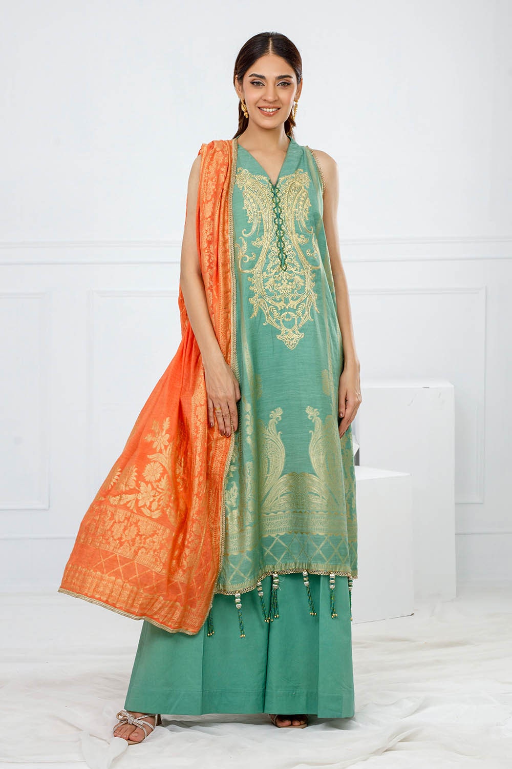 Gul Ahmed | Festive Eid 25 | FE-52127 - Official Gul Ahmed stockist in UK - Sakeena London