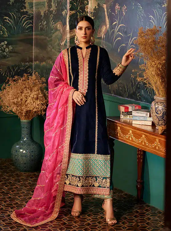 Zainab Chottani | Luxury Velvet Collection 23 | Amira - Official Zainab Chottani stockist in UK - Sakeena London