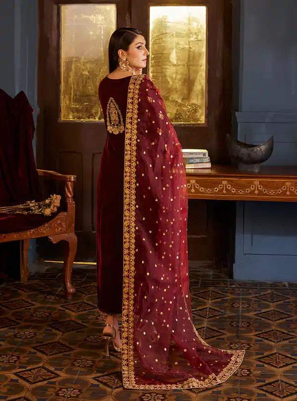 Zainab Chottani | Luxury Velvet Collection 23 | Ziba - Official Zainab Chottani stockist in UK - Sakeena London