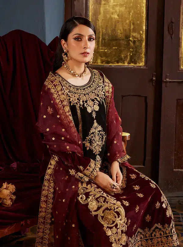 Zainab Chottani | Luxury Velvet Collection 23 | Ziba - Official Zainab Chottani stockist in UK - Sakeena London