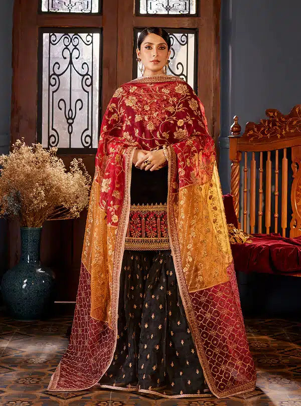 Zainab Chottani | Luxury Velvet Collection 23 | Mehr Mah - Official Zainab Chottani stockist in UK - Sakeena London