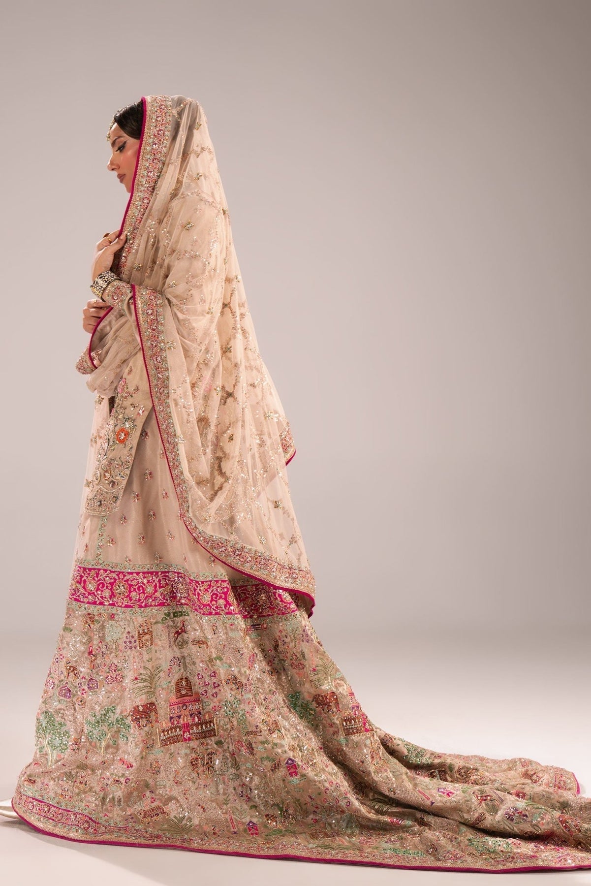 Fahad Hussayn | Mutanjan Bridals | ZAR-E-NAQSH - Official Fahad Hussayn stockist in UK - Sakeena London