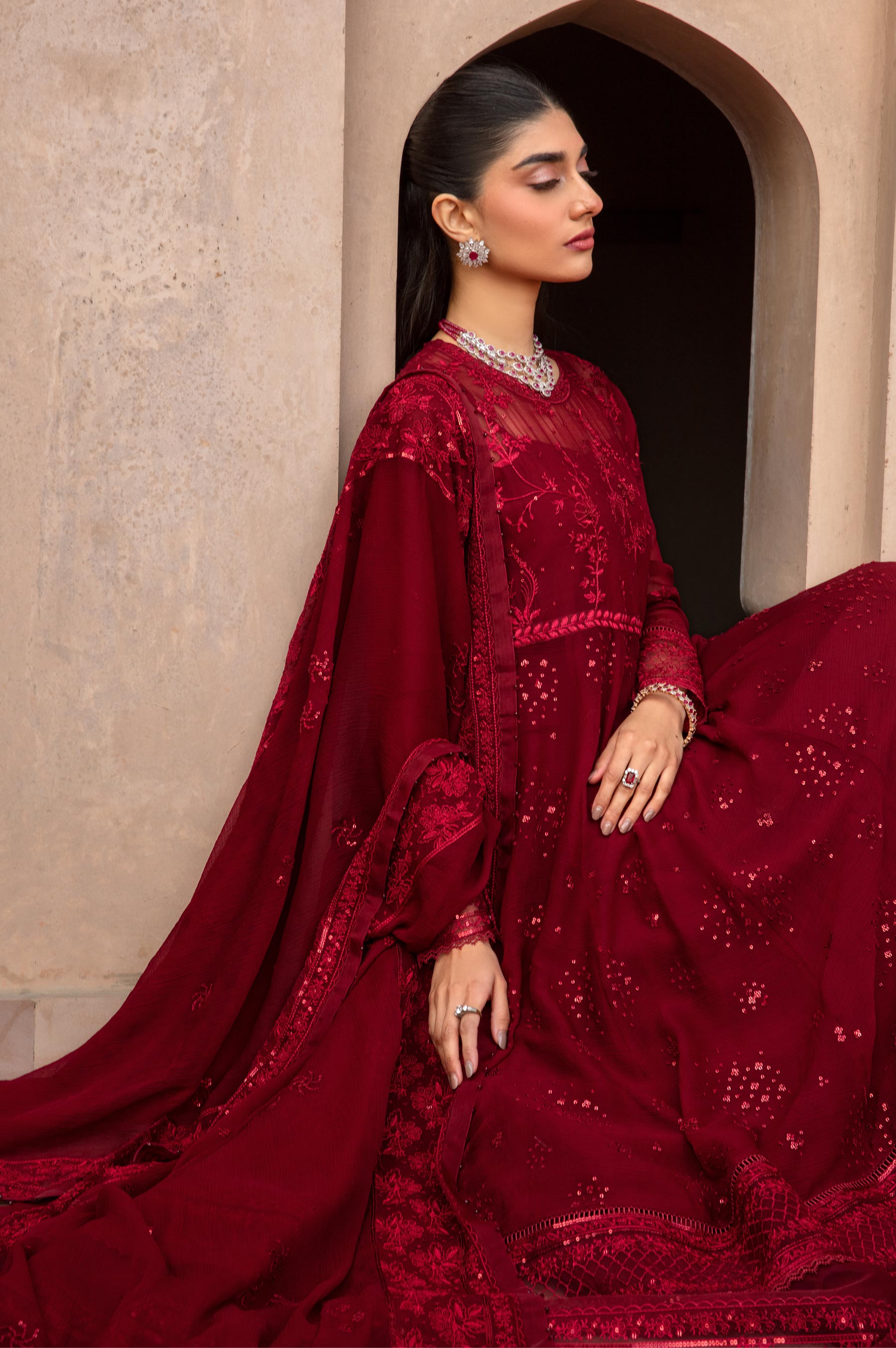 Zeen | Azalea Collection | Merlot - Official Zeen stockist in UK - Sakeena London